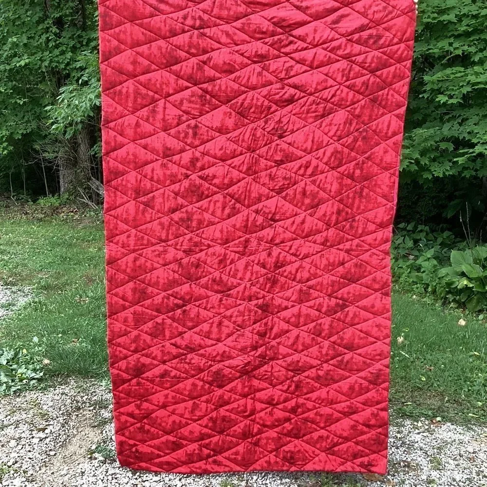 NWT. Hand Crafted Quilt Featuring Tlingit Tribal Prints